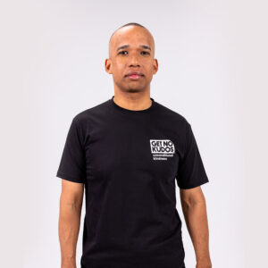 Black Unisex Short Sleeve Tee - 100% Organic Cotton - organic cotton unisex t-shirt