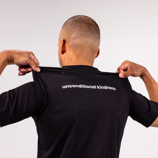 Black Unisex Short Sleeve Tee - 100% Organic Cotton - Image 3