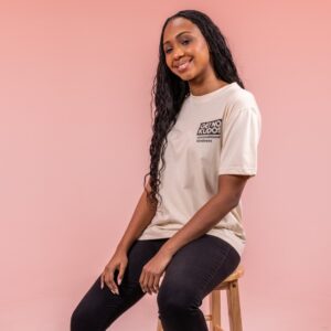 Oatmeal Unisex Short Sleeve Tee - 100% Organic Cotton